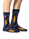 Load image into Gallery viewer, Heat Holders Warm Wishes Hobby Men's Lite Sock - FISHING