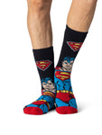 Load image into Gallery viewer, HEAT HOLDERS Lite Licensed DC Character Socks-Superman-Mens 6/11