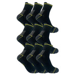 Load image into Gallery viewer, WRK 9Pk Heavy Duty Cotton Blend Ankle Work Sock