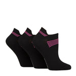 Load image into Gallery viewer, GLENMUIR 3PK Compression Trainer Sport Socks - Women's 4-8