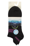 Load image into Gallery viewer, GLENMUIR 3PK Compression Trainer Sport Socks - Women's 4-8