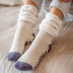 Load image into Gallery viewer, HEAT HOLDERS Lounge Slipper Socks With Comfy Slouch Top - Women's