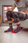 Load image into Gallery viewer, HEAT HOLDERS Lite Christmas Socks - Mens 6-11
