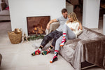 Load image into Gallery viewer, HEAT HOLDERS Christmas Dual Layer Slipper Socks -Mens 6-11