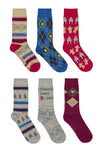 Load image into Gallery viewer, SOCKSHOP 6Pk Christmas Cracker Bamboo Socks Gift Box - Mens & Womens