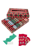 Load image into Gallery viewer, SOCKSHOP 6Pk Christmas Cracker Bamboo Socks Gift Box - Mens & Womens