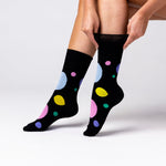 Load image into Gallery viewer, GENTLE GRIP 3Pk Crew Socks - Colour Burst - Women's 4-8