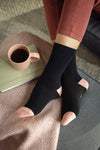 Load image into Gallery viewer, GENTLE GRIP 3Pk  Crew Socks- Heel &amp; Toe - Womens 4-8
