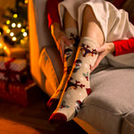 Load image into Gallery viewer, HEAT HOLDERS Lite Christmas Socks - Womens UK 4-8