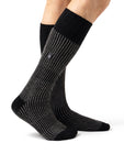 Load image into Gallery viewer, HEAT HOLDERS Ribbed Cuff Long Boot Socks- Mens 6-11