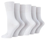 Load image into Gallery viewer, IOMI FootNurse Gentle Grip 6PK Bamboo Diabetic Socks - Women's