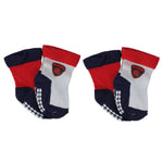 Load image into Gallery viewer, AFL Melbourne Demons 4Pk Infant Socks