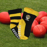 Load image into Gallery viewer, AFL Richmond Tigers 4Pk Infant Socks
