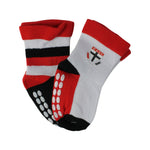 Load image into Gallery viewer, AFL St Kilda Saints 4Pk Infant Socks