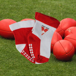 Load image into Gallery viewer, AFL Sydney Swans 4Pk Infant Socks