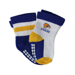Load image into Gallery viewer, AFL West Coast Eagles 4Pk Infant Socks