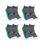 Load image into Gallery viewer, AFL Port Adelaide Power 4Pk High Performance Ankle Sports Socks