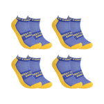 Load image into Gallery viewer, AFL West Coast Eagles 4Pk High Performance Ankle Sports Socks
