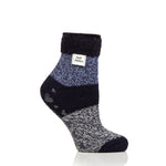 Load image into Gallery viewer, HEAT HOLDERS Feather Top Lounge Socks - Womens
