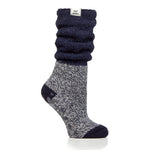 Load image into Gallery viewer, HEAT HOLDERS Lounge Slipper Socks With Comfy Slouch Top - Women's