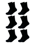 Load image into Gallery viewer, WRK Kids 6PK Back to School Bamboo Dress Socks