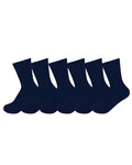 Load image into Gallery viewer, WRK Kids 6PK Back to School Bamboo Dress Socks