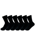 Load image into Gallery viewer, WRK Kids 6PK Back to School Bamboo Crew Socks