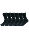 Load image into Gallery viewer, WRK Kids 6PK Back to School Bamboo Crew Socks