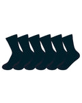 Load image into Gallery viewer, WRK Kids 6PK Back to School Bamboo Crew Socks