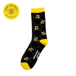 Load image into Gallery viewer, SYDNEY SOCK PROJECT Bee Socks  7-12
