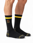 Load image into Gallery viewer, NRL Brisbane Broncos 2pk Heavy Duty Work Sock