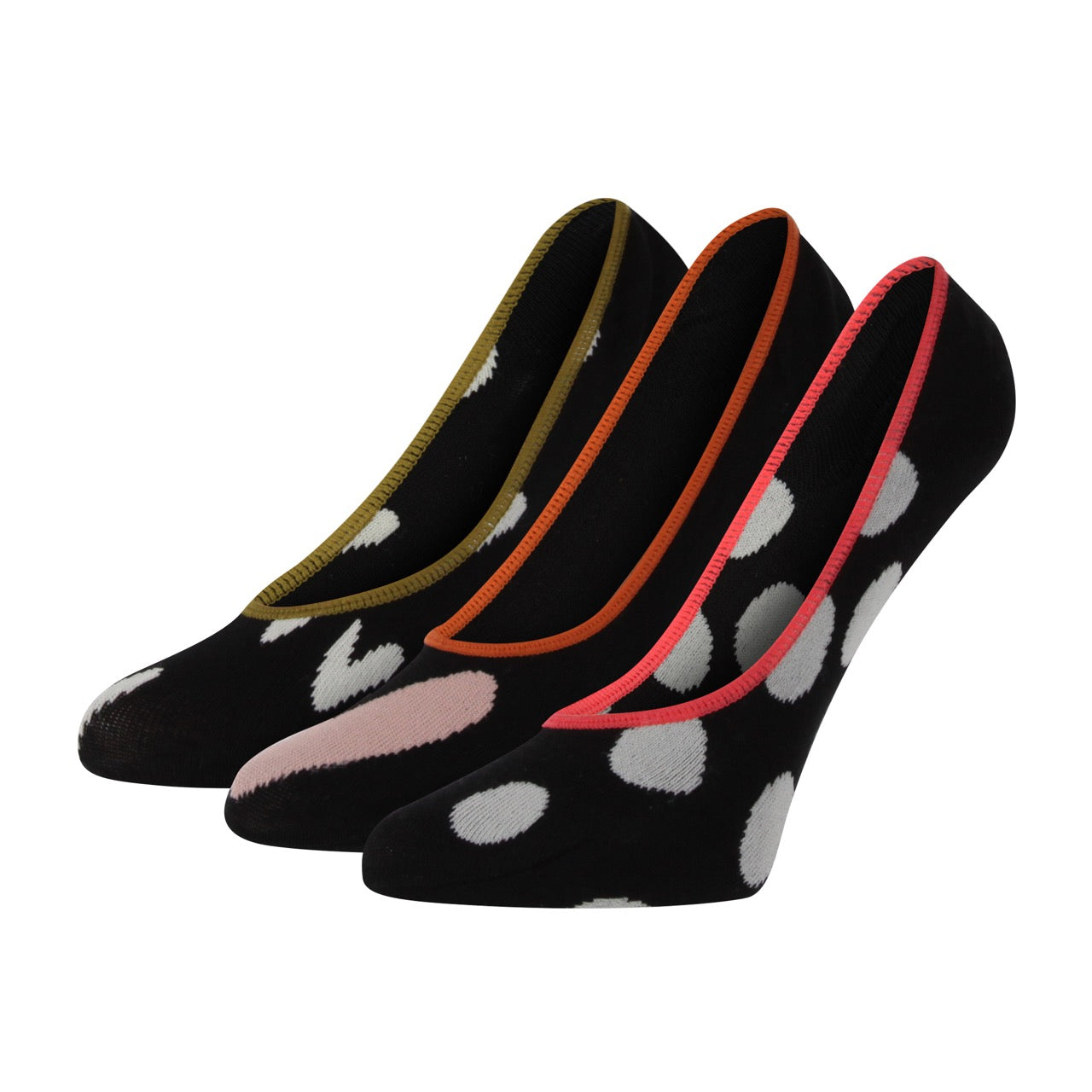 CAROLINE GARDNER 3PK Shoe Liner "No Show" Socks - Women's