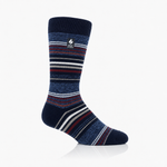 Load image into Gallery viewer, HEAT HOLDERS Lite Twist Striped Thermal Sock - Men's