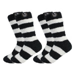 Load image into Gallery viewer, AFL Collingwood Magpies 2Pk Bed Socks - Womens