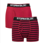 Load image into Gallery viewer, STORM BLOC 2PK Bamboo Blend Fitted Trunks - Men's