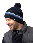 Load image into Gallery viewer, HEAT HOLDERS Derwent Chunky Rib Pom Pom Thermal Beanie - Mens