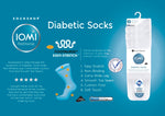 Load image into Gallery viewer, IOMI FOOTNURSE 3Pk Cushion Foot Diabetic Socks