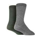 Load image into Gallery viewer, GLENMUIR Men's 2PK Bamboo Ribbed Leisure Boot Socks