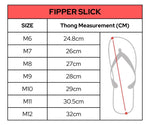 Load image into Gallery viewer, Fipper Slick Natural Rubber Thongs-Mens