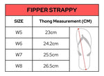Load image into Gallery viewer, Fipper Strappy Natural Rubber Thongs-Womens