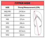 Load image into Gallery viewer, Fipper Wide Natural Rubber Thongs - Unisex (Men's sizing)