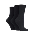 Load image into Gallery viewer, IOMI FOOTNURSE 3Pk Gentle Grip Diabetic Socks-Womens 4-8