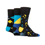 Load image into Gallery viewer, GENTLE GRIP 3Pk Business Socks - Colour Burst - Men's 6-11