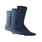 Load image into Gallery viewer, GENTLE GRIP 3Pk Plain Business Socks - Men's