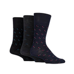 Load image into Gallery viewer, GENTLE GRIP 3Pk Bamboo Crew Socks-Mens 6-11