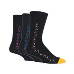 Load image into Gallery viewer, GENTLE GRIP 3Pk Business Socks-Print-Mens 6-11