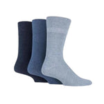 Load image into Gallery viewer, IOMI FOOTNURSE 3Pk Gentle Grip Diabetic Socks-Mens