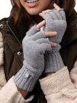 Load image into Gallery viewer, HEAT HOLDERS Fingerless Thermal Gloves-Womens