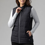 Load image into Gallery viewer, HEAT HOLDERS Womens Mid-Weight and Water Resistant Hybrid Vest