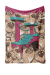Load image into Gallery viewer, HEAT HOLDERS Snuggle up Pet Lovers Personal Blankets - Kitty/Cat